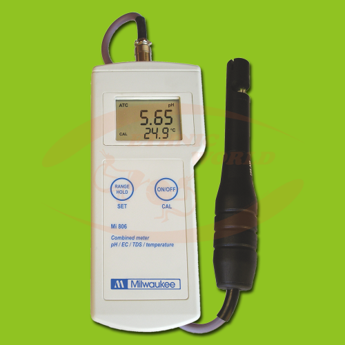 Milwaukee Portable Case pH/EC Meter MI806