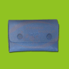 Leather effect tobacco pouch