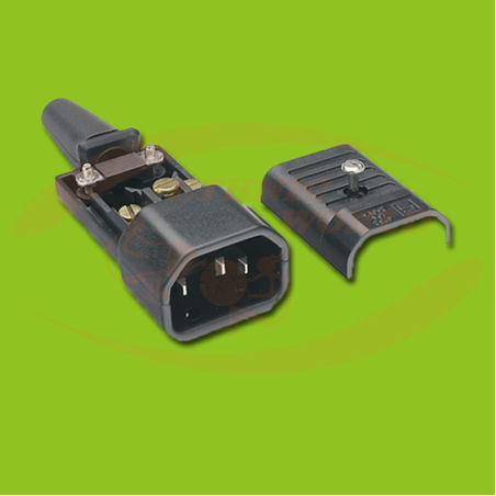 IEC Electric Plug Male (no cable)