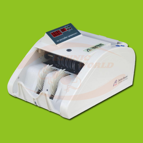 Banknote counter with UV detection