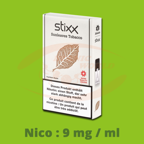 Insmoke STIXX Pods 9 mg - Sunleaves Tobacco (3 pc)