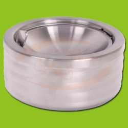 Cendrier en acier inoxydable