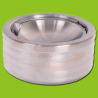 Cendrier en acier inoxydable