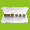 PET packaging for 6 cuttings
