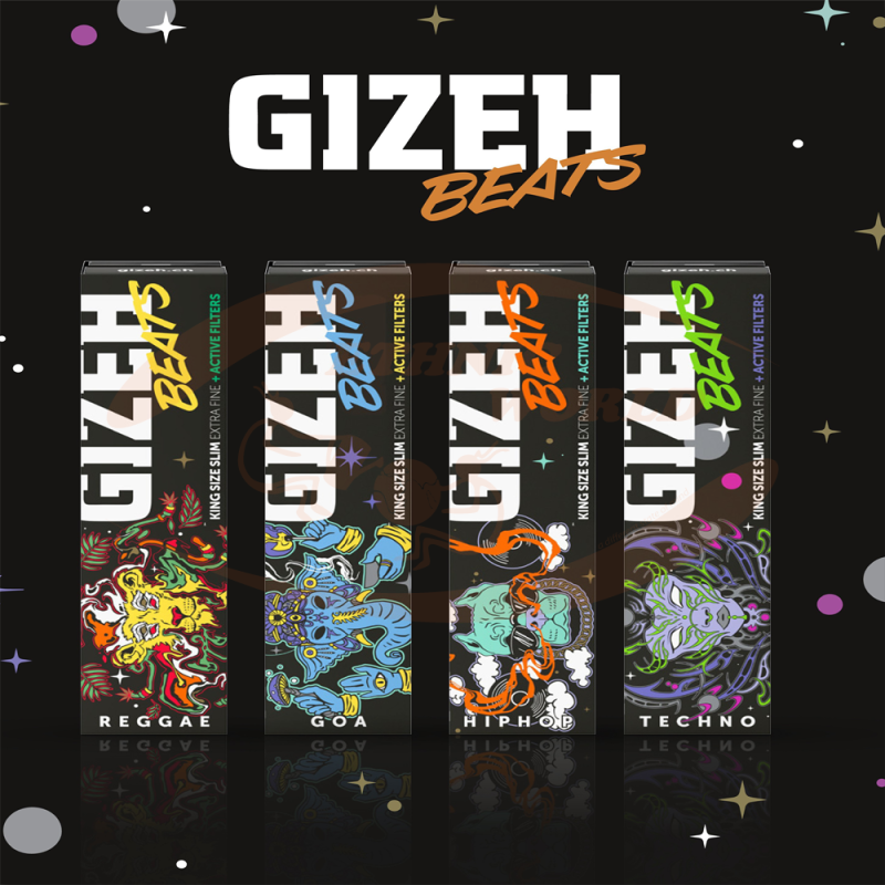 Gizeh BEATS Extra Fine KS Slim +Active Filter