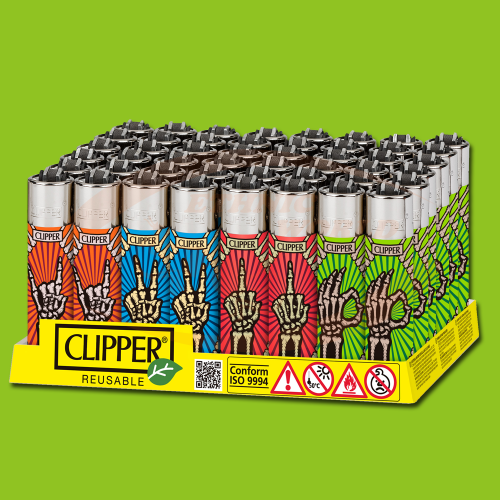 Clipper - Lighter Skeleton Fingers