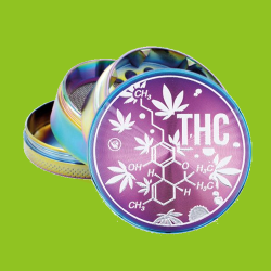 Grinder Fire-Flow THC Molecule 4 part 50mm