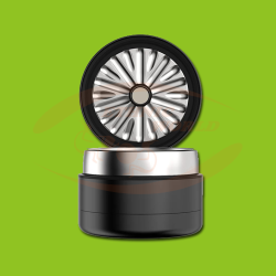 Grinder Flower Mill Premium Stainless 2.5" - 64mm