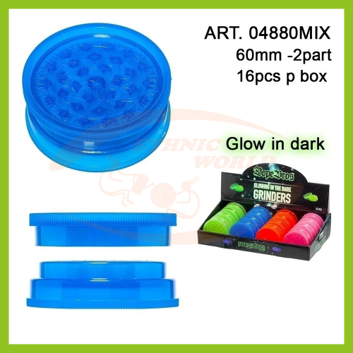 Grinder Plastic 60mm - DISPLAY (16pc)