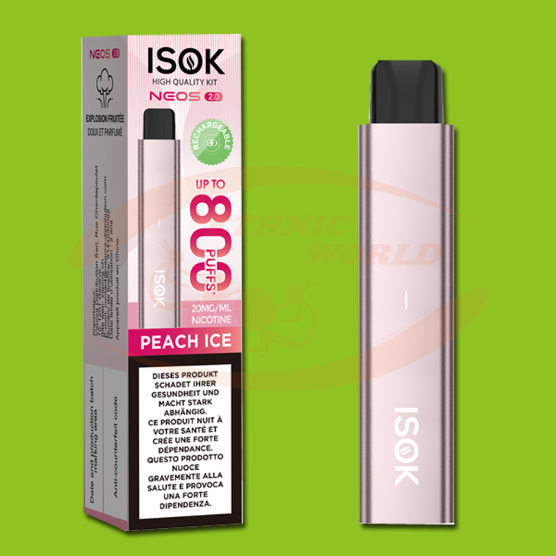 ISOK Neos 2.0 kit Peach Ice 2ml 20mg/ml