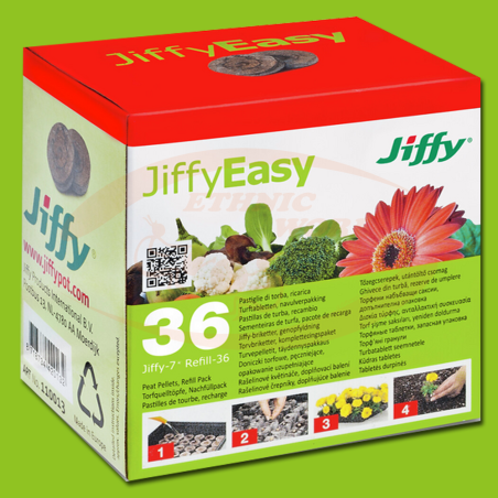 JiffyEasy Peat Tabs 36mm