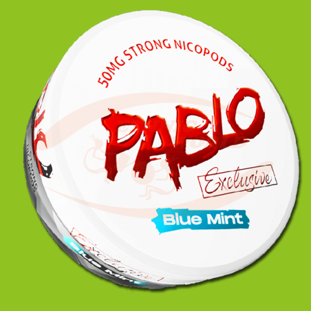 PABLO Snus Exclu.12g Blue Mint 50mg/g