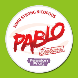 PABLO Snus Exclu.12g Passion Fruit 50mg/g