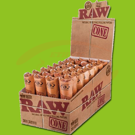 RAW Classic KS Cones  Brown (3 pc)