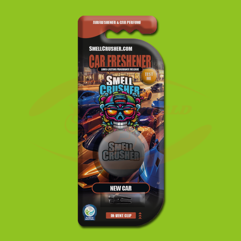 Smell Crusher Car Freshener - New Car