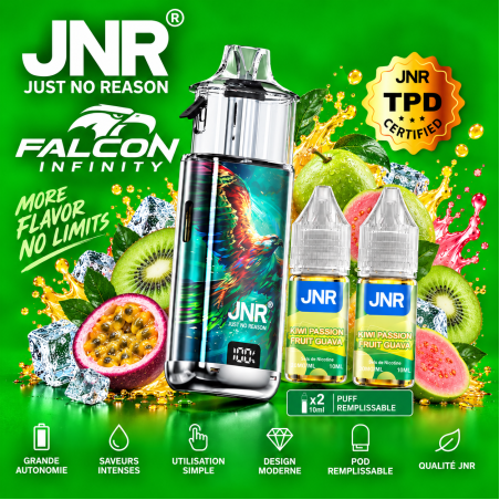 JNR KIT Infinity 55K 20 mg Kiwi Passion Guava