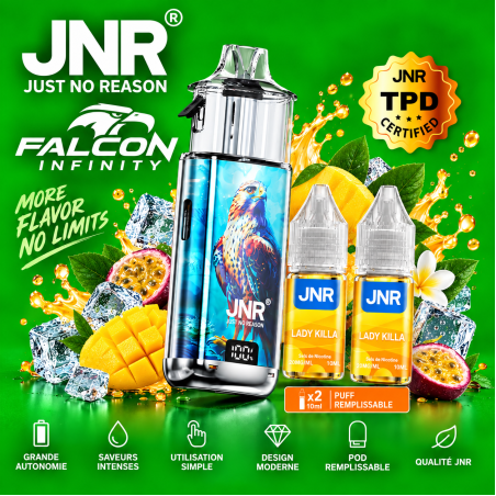 JNR KIT Infinity 55K 20 mg Lady Killa