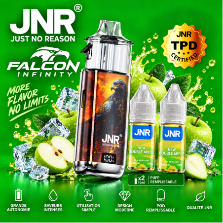 JNR KIT Infinity 55K 20 mg New Double Apple