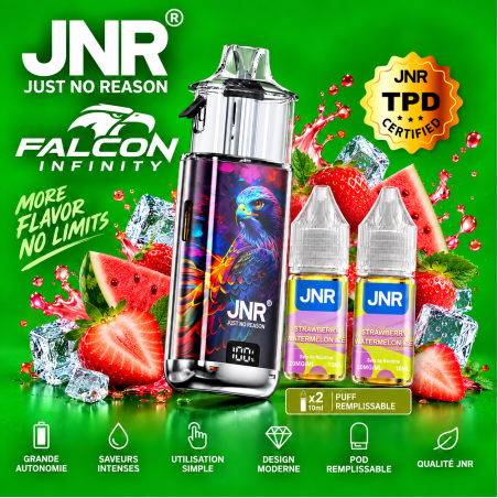 JNR KIT Infinity 55K 20 mg Strawberry Water Ice