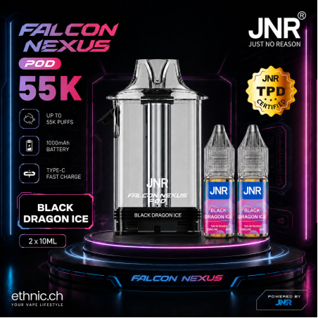 JNR POD 55K 20 mg Black Dragon Ice