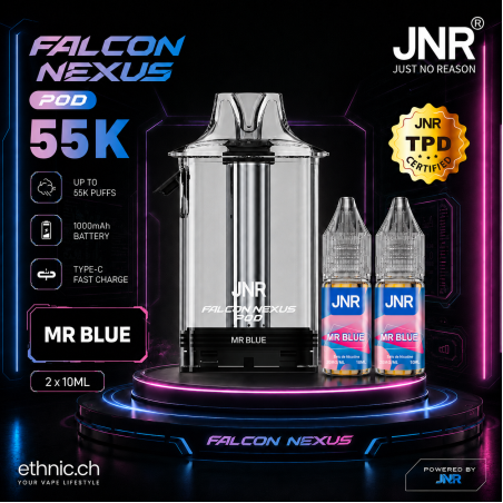 JNR POD 55K 20 mg Mr Blue