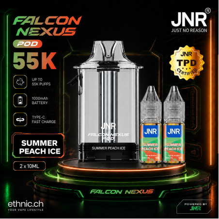 JNR POD 55K 20 mg Summer Peach Ice