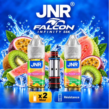 JNR POD Infinity 55K 20 mg Kiwi Passion Guava