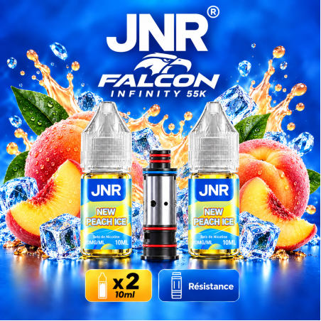 JNR POD Infinity 55K 20 mg New Peach Ice