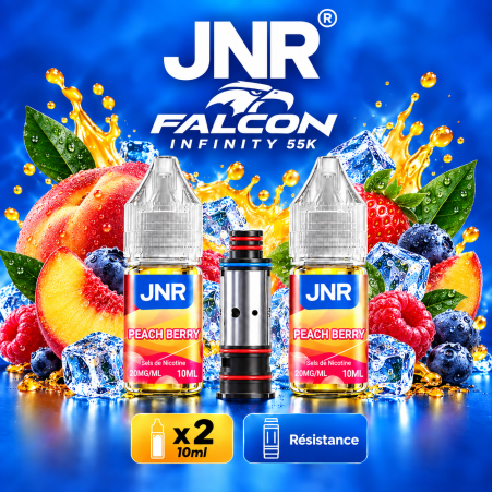 JNR POD Infinity 55K 20 mg Peach Berry