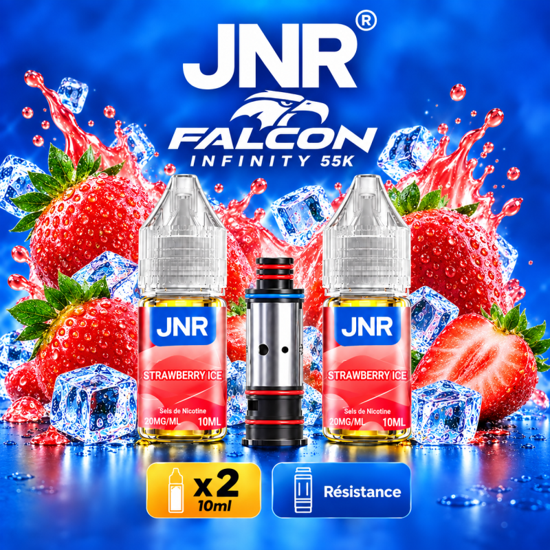 JNR POD Infinity 55K 20 mg Strawberry Ice