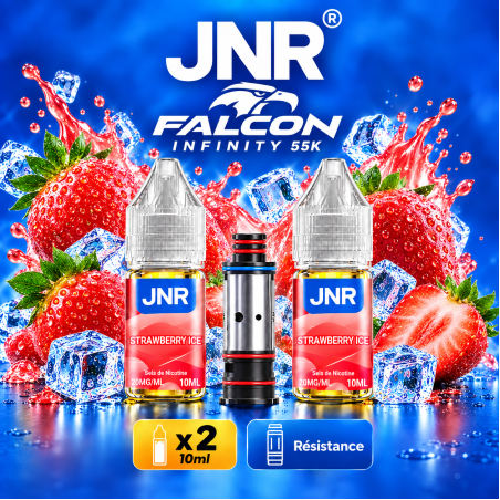 JNR POD Infinity 55K 20 mg Strawberry Ice