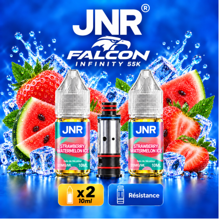 JNR POD Infinity 55K 20 mg Strawberry Water Ice