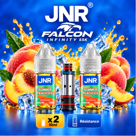 JNR POD Infinity 55K 20 mg Summer Peach Ice