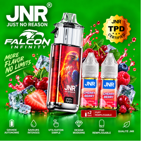 JNR KIT Infinity 55K 20 mg Cherry Berry