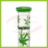 Glas Bong Dope Bross Magic Leaves