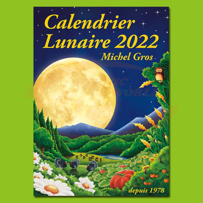 Calendrier Lunaire Cannabique 2023 Calendrier Lunaire 2022 (French) - Ethnic World