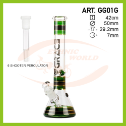 Glass Bong GG Striped (GG01)