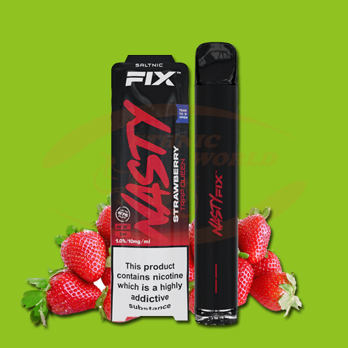 Disposable e-cig 20 mg Nasty Strawberry