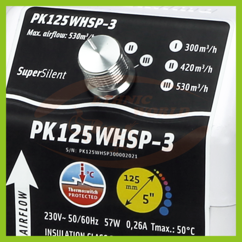 PK 125 WHSP-3 300/420/530 m³/h