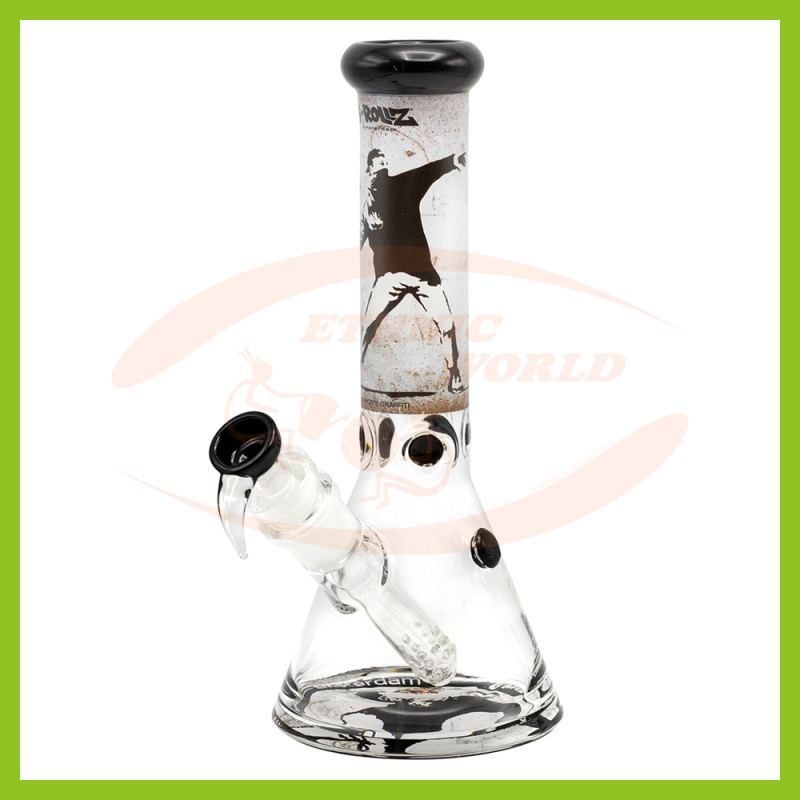 Bong en verre G-Rollz Banksy (BG20108A)