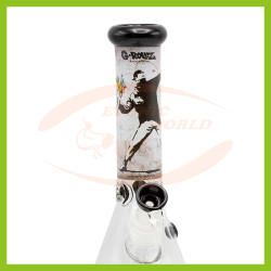 Glas Bong G-Rollz Banksy (BG20108A)