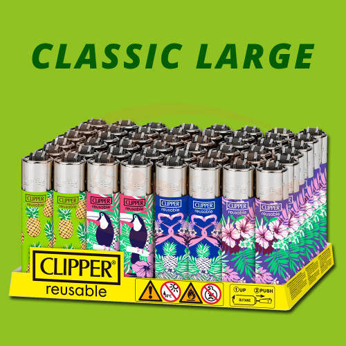 Clipper - Feuerzeug Tropic Nature