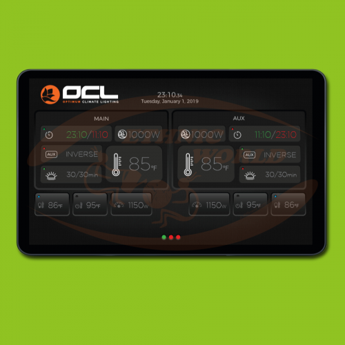 OCL Digital Lighting Controller V2 Touchscreen