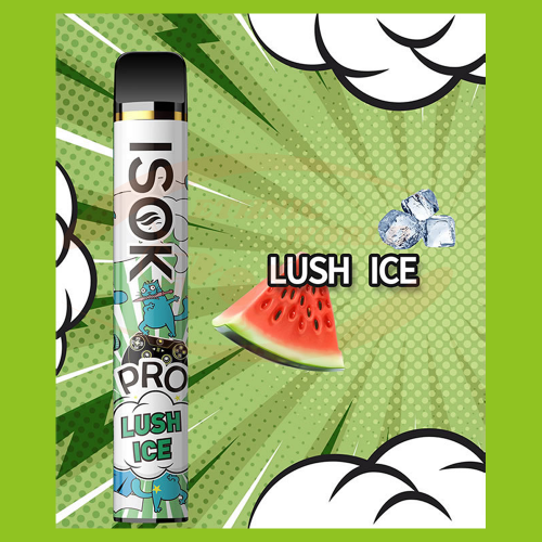Einweg e-cig 20 mg ISOK Lush Ice (2000)