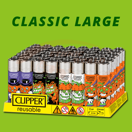 Clipper - Lighter Terror Pumpkins