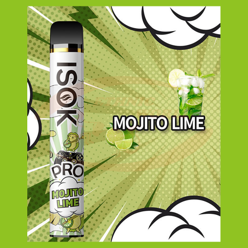 Disposable e-cig 20 mg ISOK Mojito Lime (2000)