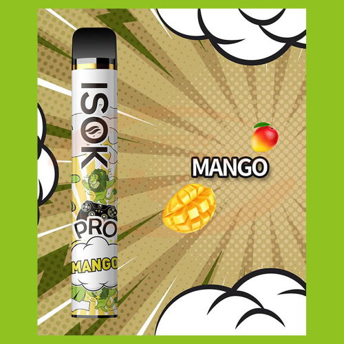 Disposable e-cig 20 mg ISOK Mango (2000)