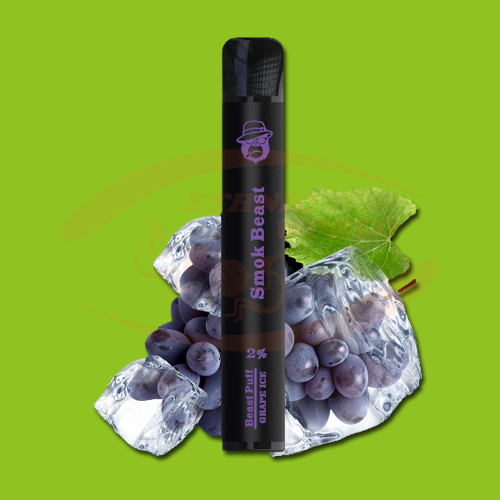 Disposable e-cig 0 mg BEAST Grape Ice (800)