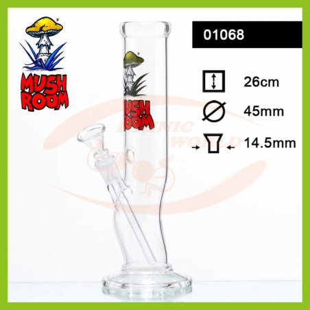Bong en verre Mushroom (01068)
