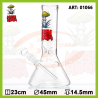Glass Bong Mushroom Beaker (01066)